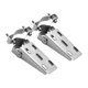 thumbnail image 1 of 2 pedales traseros para bicicleta eléctrica, accesorio para pedales de motocicleta, reposapiés Plata, 1 of 9