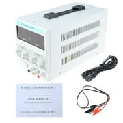 Ktaxon Adjustable Output 30V 10A Input 110V Precision Variable Digital DC Power Supply with Clip Cable