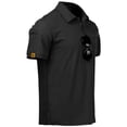 thumbnail image 2 of Sovtemp Men's Sports Quick Drying T-shirt Short Sleeved Polo shirt Men's Casual shirt Top, 2 of 5