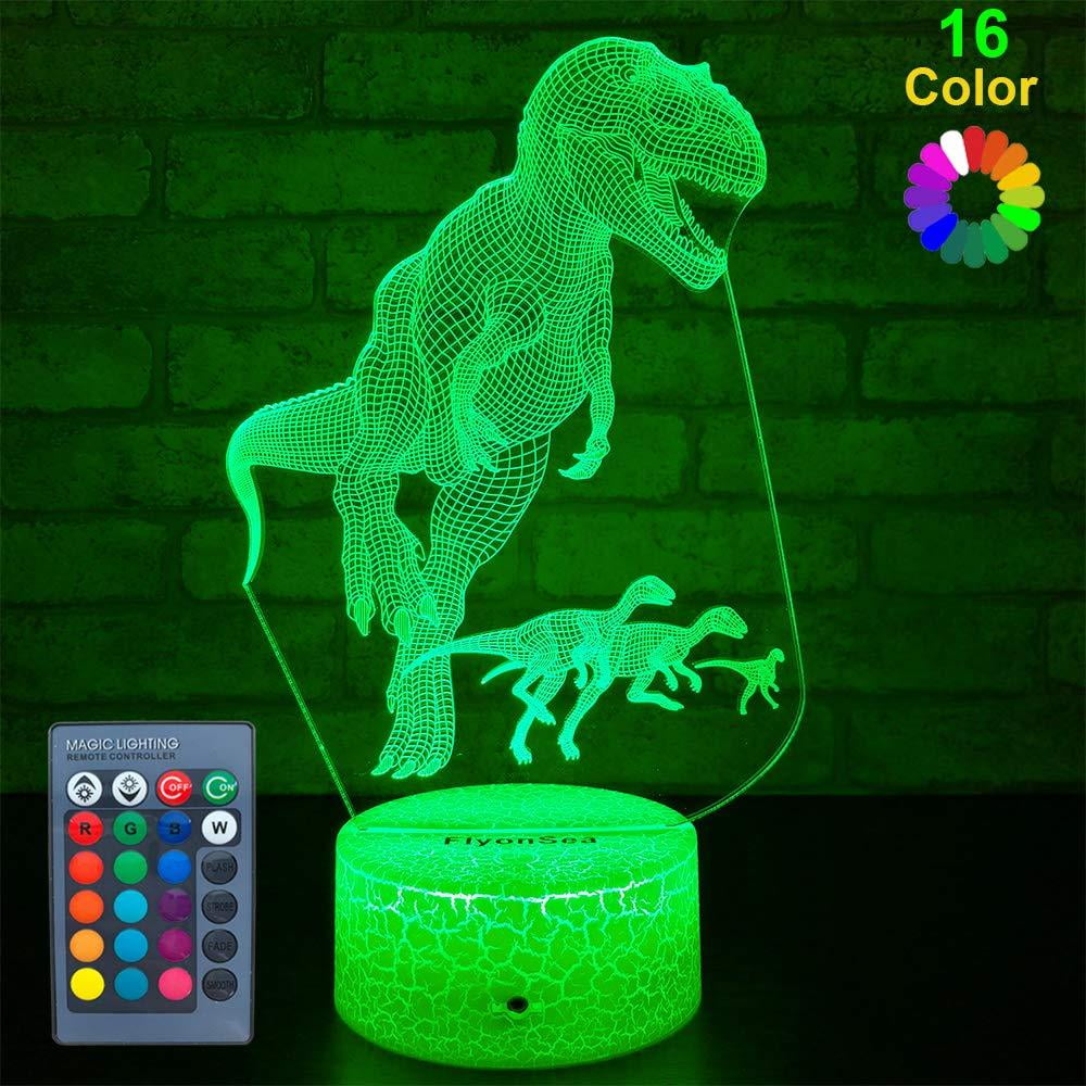 FlyonSea Big Dinosaur Gifts, Dinosaur Light Dinosaur Party Supplies 16