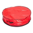 thumbnail image 3 of TISHITA Christmas Wreath Storage Bag Decoration Case Transparent Zippered Tear Resistant Dustproof Wreath Storage Holder, 3 of 8