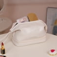 thumbnail image 1 of Fashionable Cosmetic Bag 3-piece Large Capacity Lipstick Cosmetic Brush Storage Bag Makeup Bag, 1 of 7