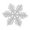 D—D, variant on TIMIFIS 24pcs Christmas Snowflake Ornaments Plastic Glitter Snow Flakes Ornaments for Winter Christmas Tree Decorations Snowflakes