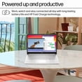 thumbnail image 4 of HP Stream 14 Student Business Laptop, Intel N150 Processor(Quad-core), 16GB RAM, 384GB Storage (128GB UFS+256GB MSD),Microsoft Office 365,Copilot AI,1TB Cloud Storage,Silver,with 5ave Kit, 4 of 7