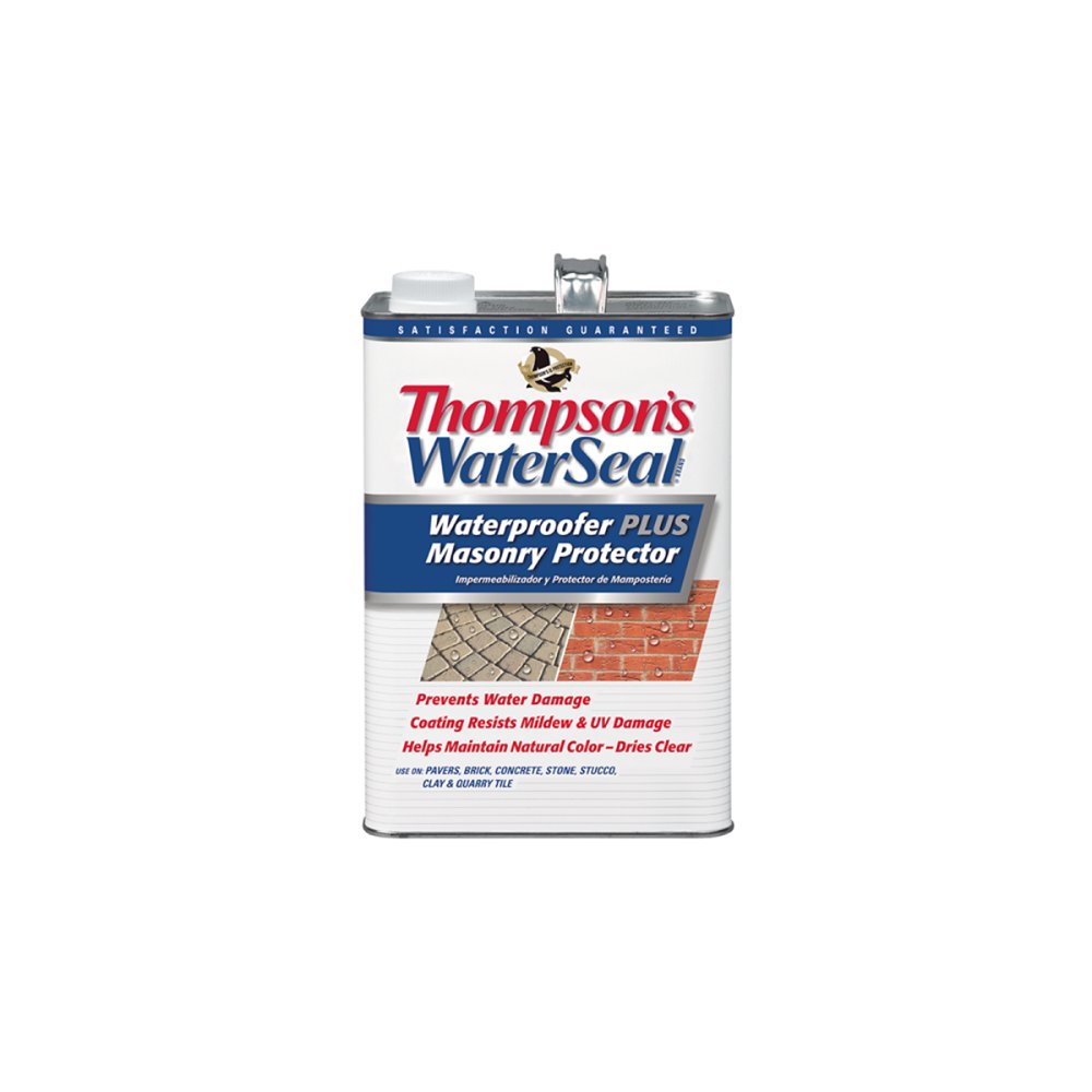 Thompson's® WaterSeal® Clear Waterproofer Plus Masonry Protector, 1Gal