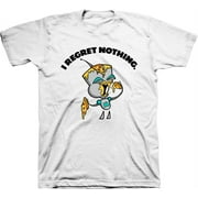 Mens Nickelodeon Invader Zim Shirt - Retro Nick Invader Zim tee - Classic Nick Graphic T-Shirt (White, XX-Large)