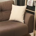 thumbnail image 1 of HomeRoots 399500 White Modern Textured Throw Pillow, Multi Color, 1 of 1