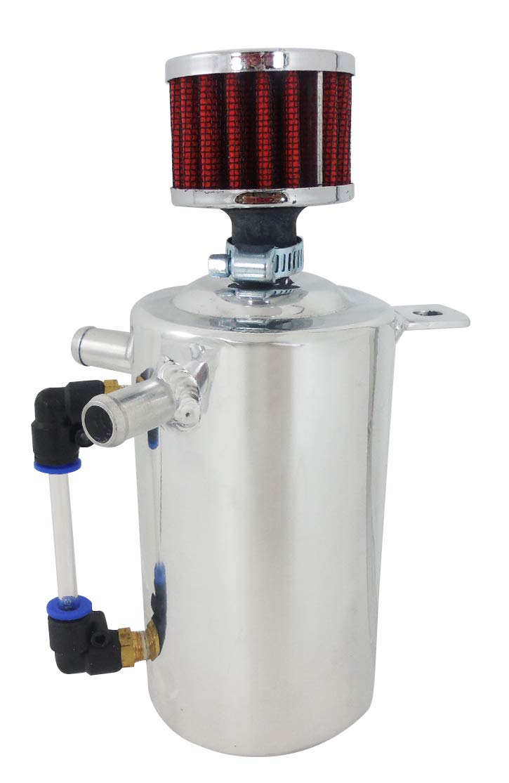 Racing Power R2505 Fabricated Alum Oil Catch Tank Breather (1.0Pint/17Oz)
