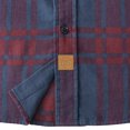 thumbnail image 4 of Dubinik® Flannel Shirt for Men 100% Cotton Mens Flannel Shirts Long Sleeve Plaid Soft Casual Button Down Shirt Men, 4 of 6