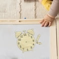 thumbnail image 3 of Tablero Montessori de actividades feelfreeau, accesorios de bricolaje, juguete de aprendizaje de habilidades para niños pequeños Reloj, 3 of 8