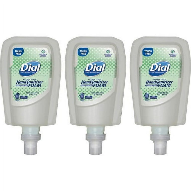 Dial Hand Sanitizer Foam Refill 33.8 fl oz 1000 mL Touchless