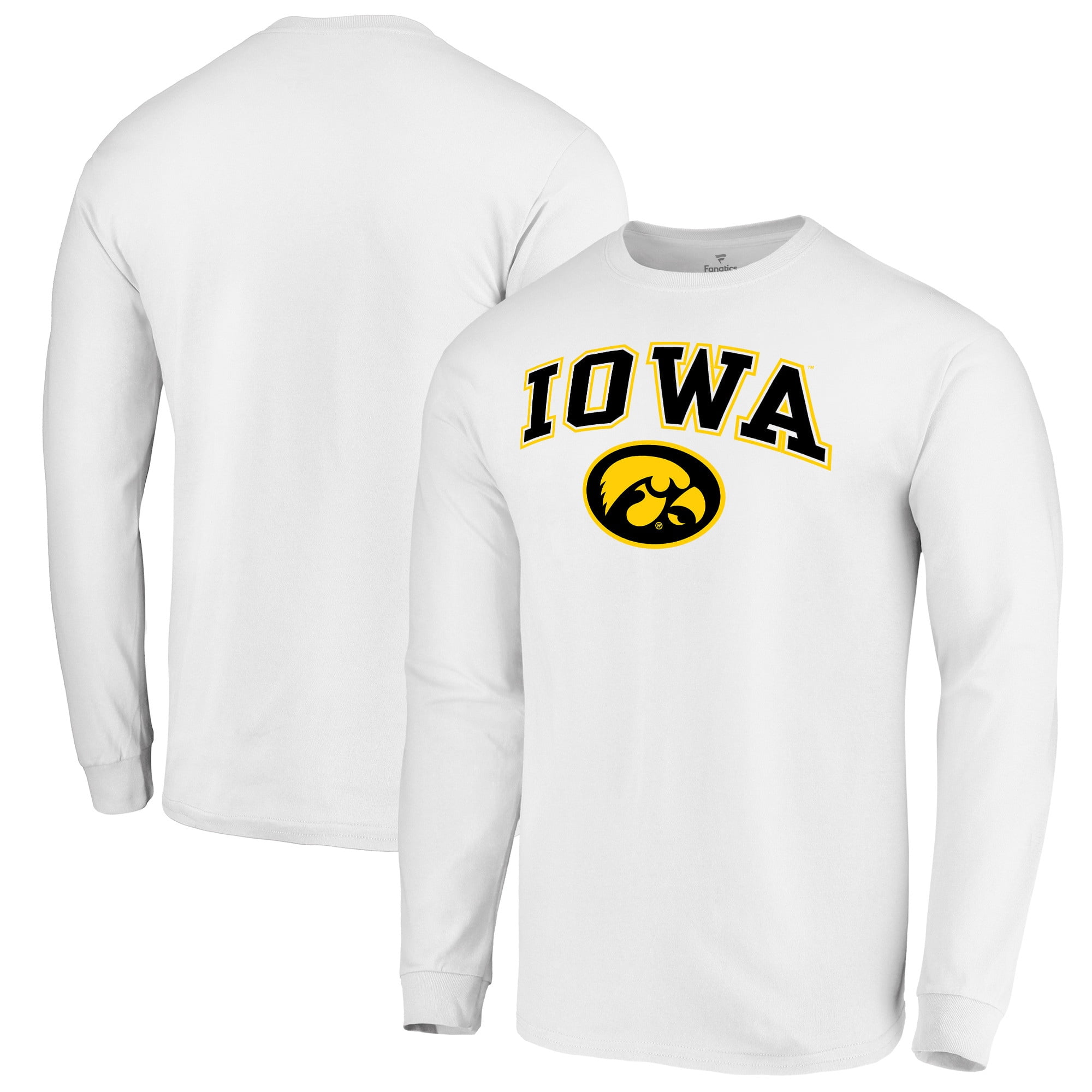 Iowa Hawkeyes Campus Logo Long Sleeve 
