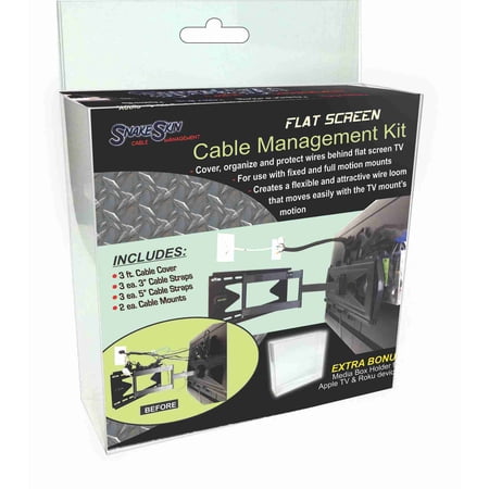 SNAKESKIN Flatscreen Cable Management Kit price history on PriceWatchPro