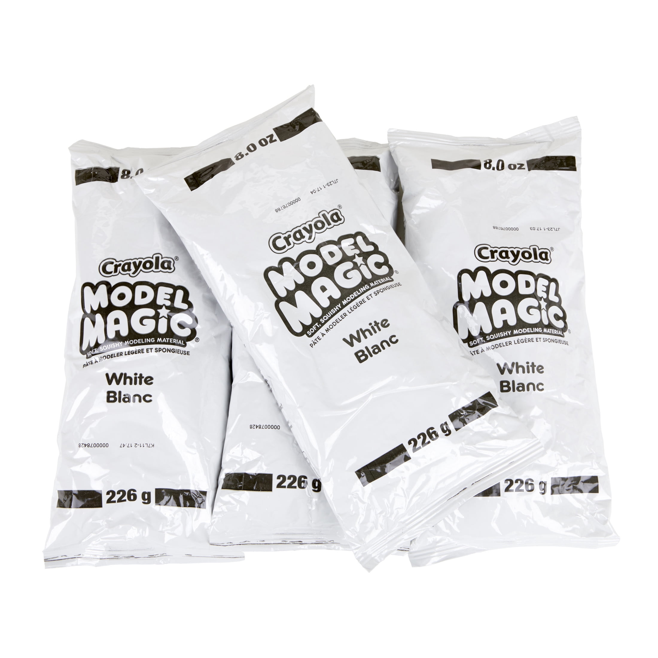 Crayola Model Magic 2 lb. Resealable Bucket, White, Modeling Compound, Classroom Must Haves, Holiday Craft Supplies, Gift for Teachers and Kids, 3+
