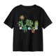 thumbnail image 3 of Camiseta estampada de manga corta para mujer, Top informal suave con cuello redondo, camisetas para mujer, camiseta para senderismo, Camping, mochiler XL, 3 of 8