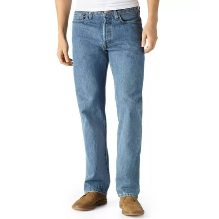 Levi's Mens 501 Denim Stonewash Jeans