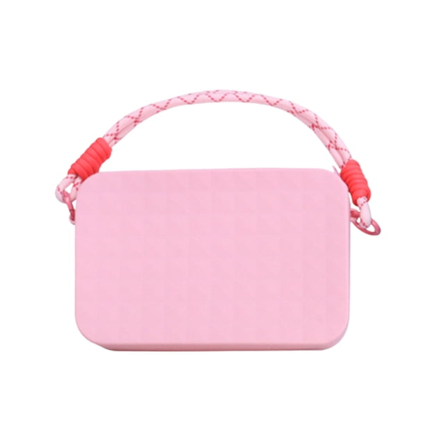 Wosthever Accesorios de playa Accesorios para bolsos impermeables o en cualquier lugar con bolsa Viajes Funda para teléfono Accesorios de Almacenamiento y organización del hogar rosa