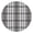 Black Gray and, variant on Green Argyle Pattern Round Fitted Tablecloth with Elastic Edge,Dining Table Cover Waterproof,Outdoor Round Tablecloth for Camping,Dining,Indoor and Outdoor