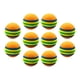 thumbnail image 2 of 10 pelotas de golf para entrenamiento de golf, juguetes para mascotas, duraderas y de alto rendimiento. naranja y colorido, 2 of 9