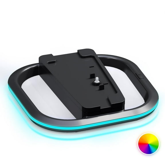 Vertical Stand for PS5/PS5 Slim/Playstation 5 Pro Consoles, Playstation 5 Vertical Holder with 7 RGB Lights and a Screw