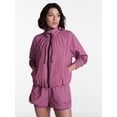 thumbnail image 4 of Avia Women's and Women's Plus Crinkle Jacket, Sizes XS-4X, 4 of 8