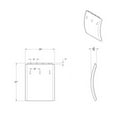 thumbnail image 2 of United Pacific 10793 Truck Quarter Fender   24" X 31", Stainless, 2 of 2