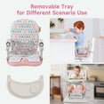 thumbnail image 3 of Silla alta para bebé YOLEO, altura ajustable con bandeja, 3 of 8