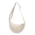 thumbnail image 1 of Casual Nylon Hobos Crossbody Bag för kvinnor Axelväska Dam Halvmåne Bröstväskor Tote Lady Travel Shopper Bag Damväskor Beige Beige, 1 of 5