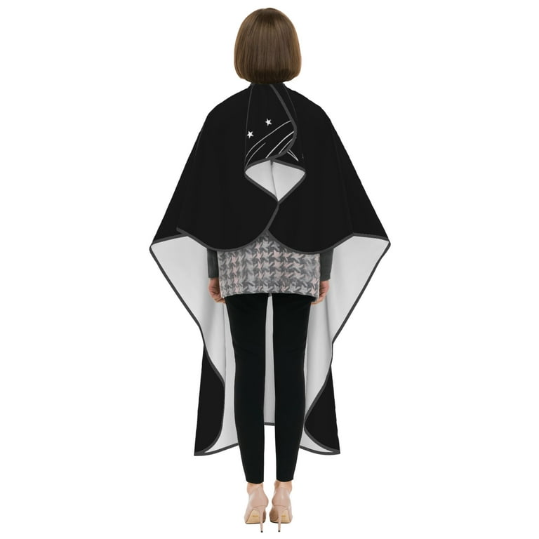 ZICANCN Hair Cutting Cape for Adults-Anime Manga Sketch Cape Salon Barber  Cape for Hair Stylist Shampoo Capes Waterproof, 55x66 Inch 