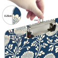 thumbnail image 4 of ALAZA Plastic Clipboard A4 Letter Size Decorative Clipboards for Students Women Men 9" x 12.5" Retro Floral Pattern, 4 of 6