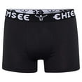 thumbnail image 5 of CHIEMSEE Calzoncillos para Hombre, Paquete de 6 - Calzoncillos, Cintura con Logotipo, Color sólido Negro M (Medium), 5 of 5