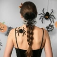 thumbnail image 5 of Bow Hair Clip Hair Barrettes Alligator Clips Mesh Lace Bowknot Halloween Hair Accessories for Women Girls, 5 of 8