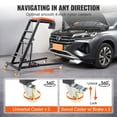 thumbnail image 5 of VEVOR Automotive Topside Creeper, Engine Creeper 42.5"-64.8", 400 LBS Capacity High Top Creeper, 4 Swivel Caster Wheels, Padded Deck, Foldable Creeper for Home Garage, Workshop Repair Maintenance, 5 of 9