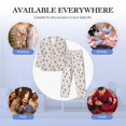 thumbnail image 7 of KLL Scandinavian Alphabet1 Sleepwear Mens Flannel Pajamas,Long Cotton Pj Set, 7 of 7