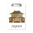 thumbnail image 1 of Traditional Japanese Cultural Temple Clipboard Folder Writing Pad Backing Plate A4, 1 of 4