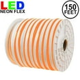 thumbnail image 2 of Novelty Lights LED Neon Flex Rope Light Spool, Orange, 150', Custom Cuttable, 5/8" Diameter,  120 Volt, 2 of 5