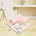 thumbnail image 6 of EHJRE Cat Tunnel Toy Kitten Tunnel Tube Foldable Playing Tent Cat Indoor Interactive Toy Cat Nest Cat Tunnel for Indoor Cats Large, 6 of 8