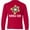 Red, variant on Turtley Cute Girl Turtle Long Sleeve Youth T-Shirt
