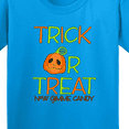 thumbnail image 4 of Inktastic Trick or Treat Now Gimme Candy with Halloween Pumpkin Youth T-Shirt, 4 of 5