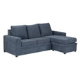 thumbnail image 2 of Sofá Chaise Convertible TRINITY Canvas 3 Plazas Azul para Sala, 2 of 8