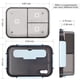 thumbnail image 4 of Fiambrera Bento para niños 1100ml/1500ml Fiambrera para microondas para niños Contenedor de alimentos Almacenamiento Contenedor de almuerzo aislado Bento Box-1100ml-apricot Sincero Electrónica, 4 of 4