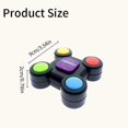 thumbnail image 4 of Interactive Memory Game, Mini Educational Toys With Led Light Sound, Electronic Challenge Pocket Game, Hand-brain Coordination Training Toys, 4 of 5