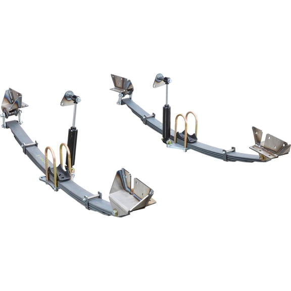 1955-59 3100 Chevy Truck 1/2-Ton Rear Suspension Kit, 4-in Drop
