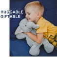 thumbnail image 3 of Peluche con forma de elefante, oso de peluche, 40 cm, para niños, 3 of 7
