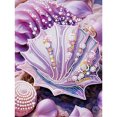 thumbnail image 1 of Pintura de diamante 5D DIY Kit de taladro en forma especial parcial Shell Home Decor (BB002) FLhrweasw Nuevo, 1 of 9