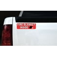 thumbnail image 2 of 10in x 3in Fire Blanket Inside Sticker, 2 of 3
