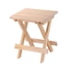 thumbnail image 1 of Taburete de pintura de madera, taburete plegable de madera, taburete de mostrador estable, taburete de artista para entrada, sala de estar, muebles de, 1 of 9