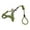 Green, variant on dgysar Reflective Dog Harness and Leash Set No-Escape Round Rope Chest Strap for Small Medium Dogs Outdoor Training Green 1PC