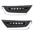 thumbnail image 3 of Par de Faros Antiniebla HECASA LED DRL con Marco Cromado para Honda CRV 2017-2019, 3 of 8