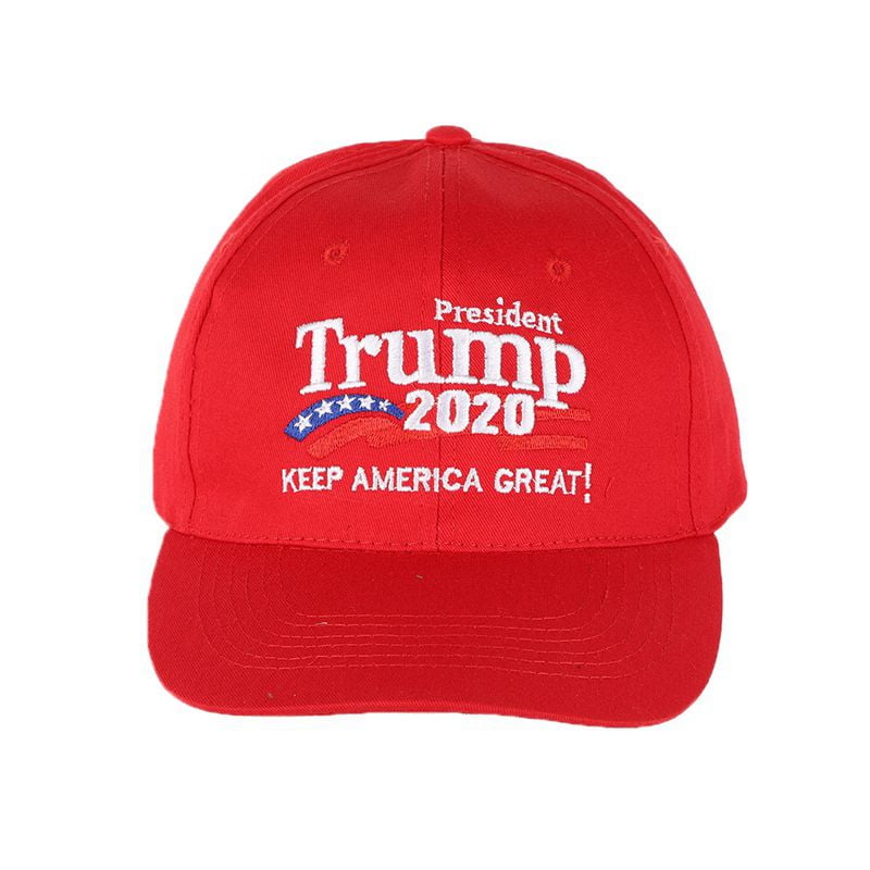 Red Make America Great Again President Donald Trump Hat Cap Embroidered 2020